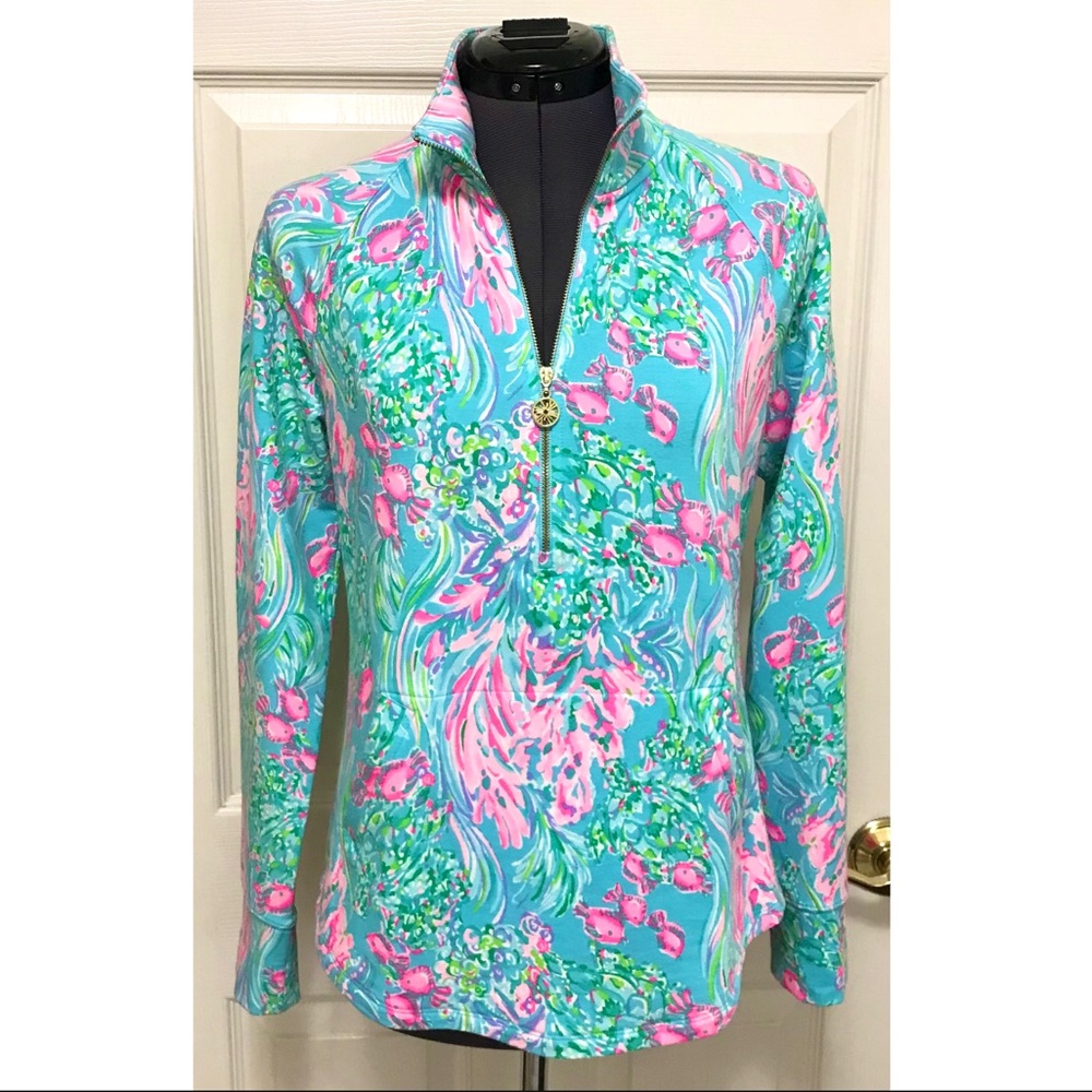 Lilly Pulitzer Skipper Pullover Best Fishes